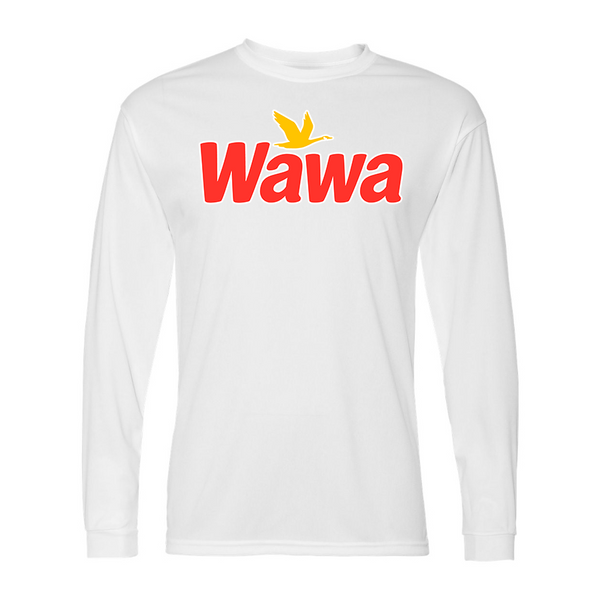 Men's  Wawa Gas Station  Performance Long Sleeve T-Shirt