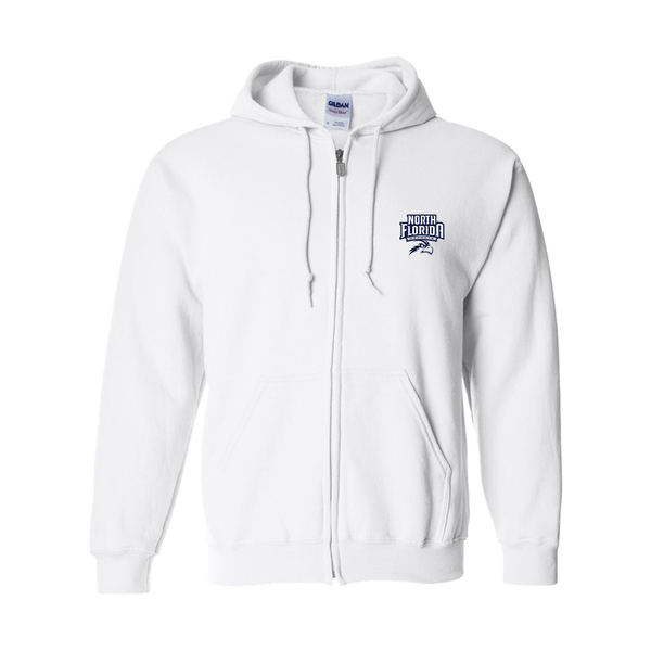 Men's UNF Ospreys  Gildan  Heavy Blend Full Zip Hooded Sweatshirt
