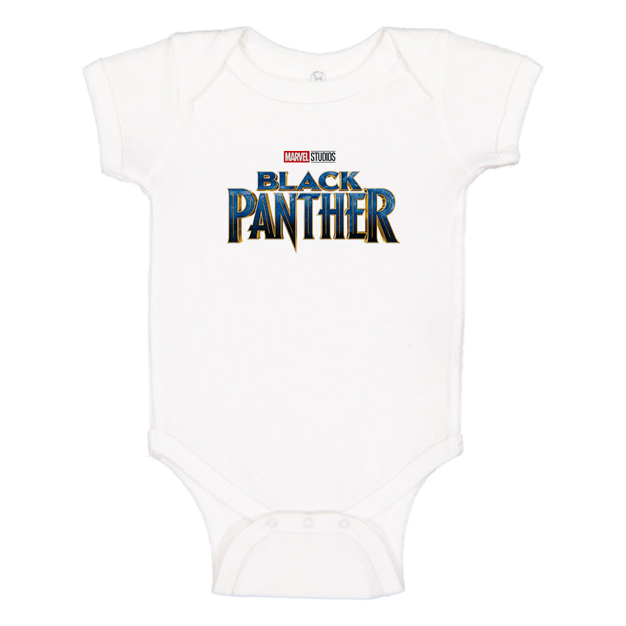 Black Panther Superhero Marvel Studios Baby Romper Onesie