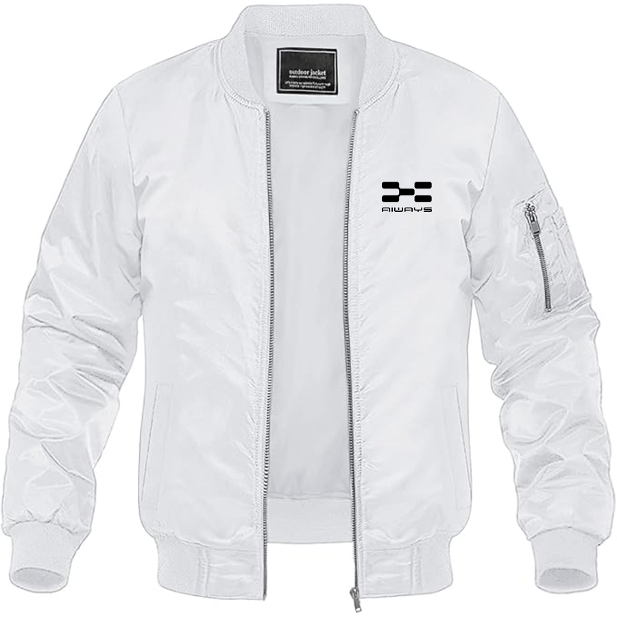 Men's Aiways Logo Lightweight Bomber Jacket