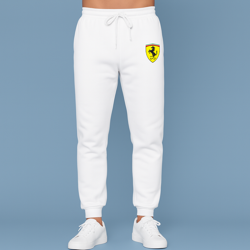 Men’s Ferrari Motorsport Car Joggers Sweatpants