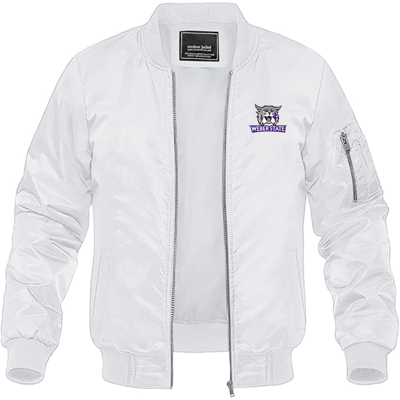 Men's Weber State Wildcats Lightweight Bomber Jacket
