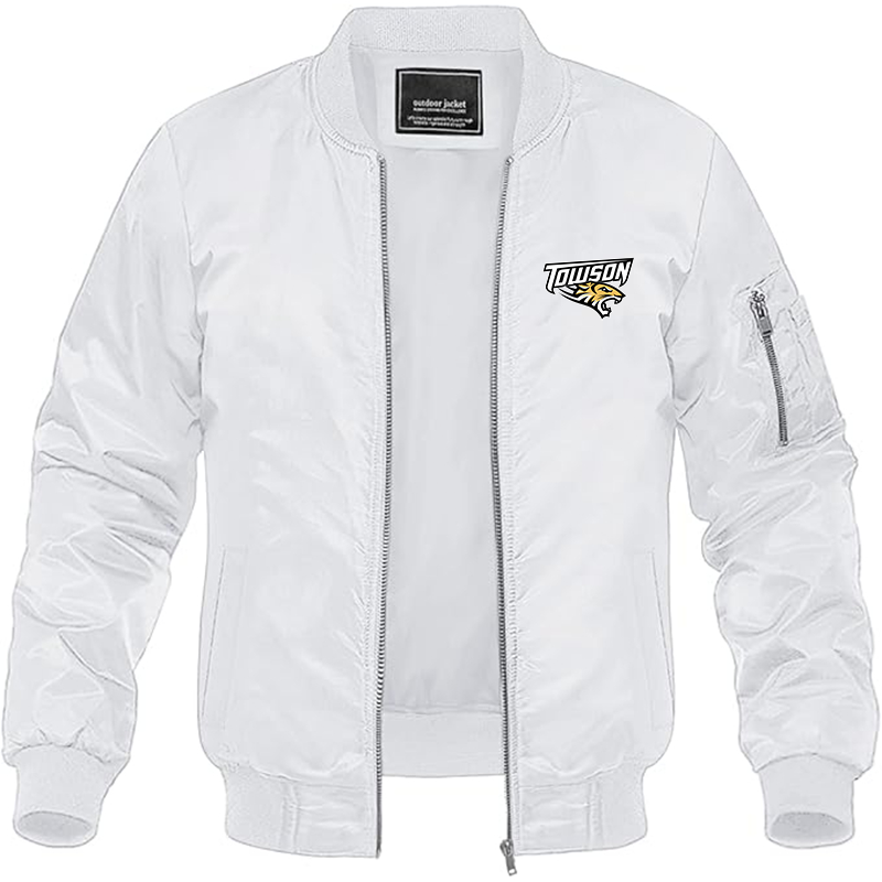Men's Towson Tigers Lightweight Bomber Jacket