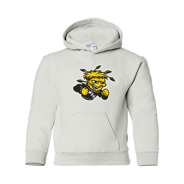 Youth Wichita State Shockers  Gildan Heavy Blend  Hooded Sweatshirt