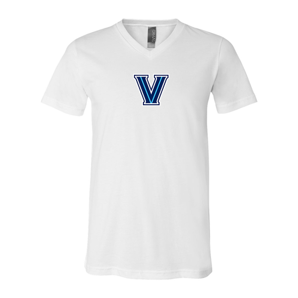 Villanova Wildcats BELLA  CANVAS - Jersey V-Neck T-Shirt