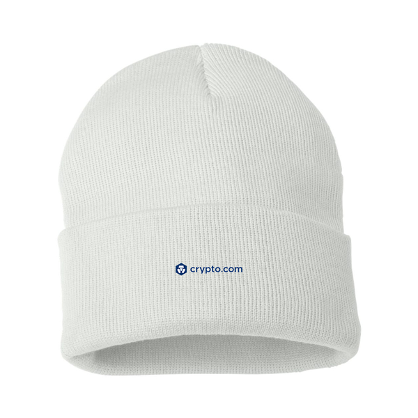 Crypto.Com  Logo Beanie Hat