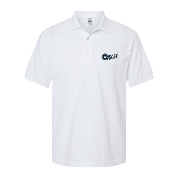 Men's Space Force  Dry Blend Jersey Polo