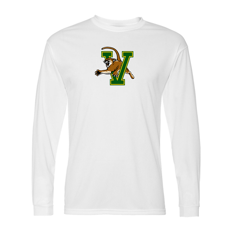 Men's Vermont Catamounts  Performance Long Sleeve T-Shirt