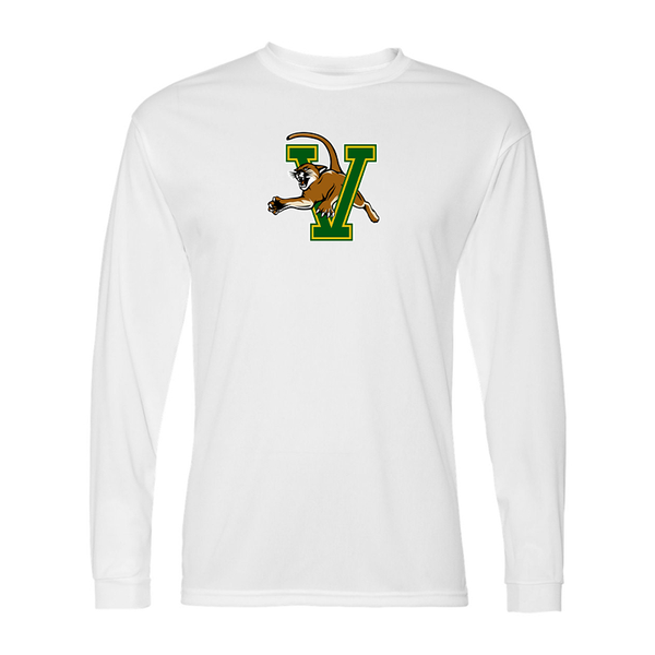 Men's Vermont Catamounts  Performance Long Sleeve T-Shirt