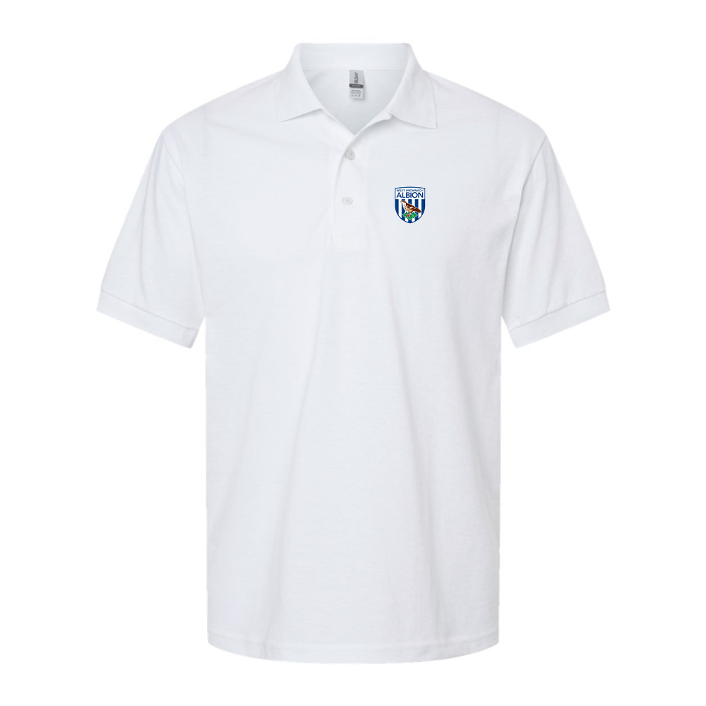 Men's West Bromwich Albion Soccer Dry Blend Polo - White