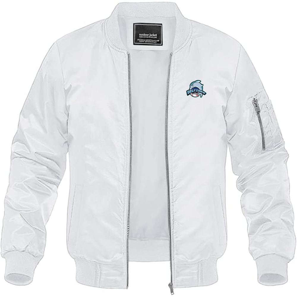 Men's Carmen Delfines Logo Lightweight Bomber Jacket