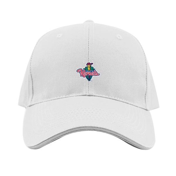 Cedar Rapids Kernels Logo  Dad Baseball Cap Hat