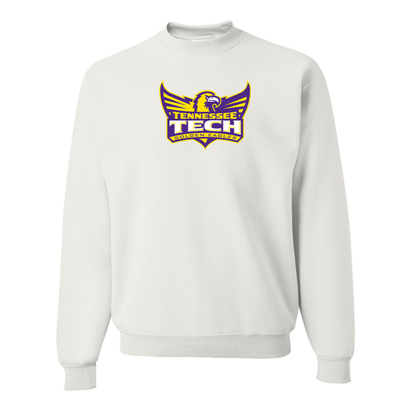 Men's Tennessee Tech Golden Eagles  JERZEES NuBlend Crewneck Sweatshirt