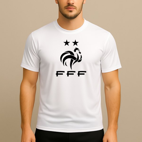 Men's France Soccer Polyester T-Shirt