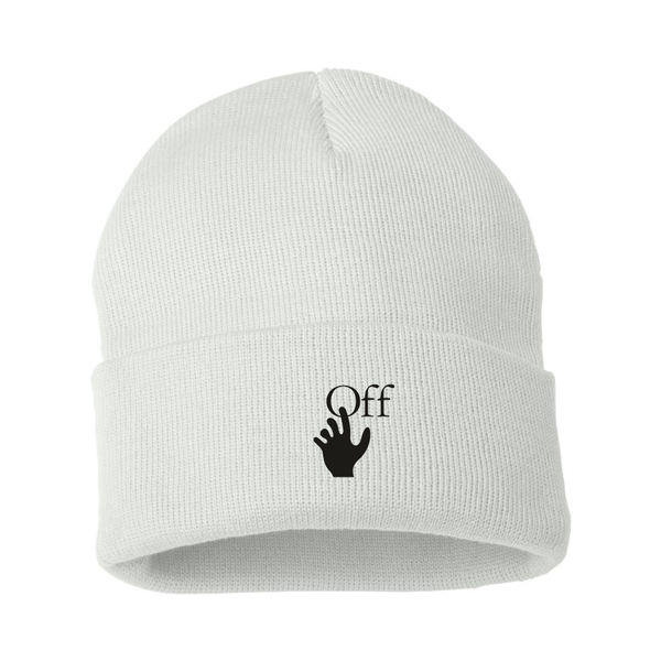 Off-White Hand Logo Beanie Hat