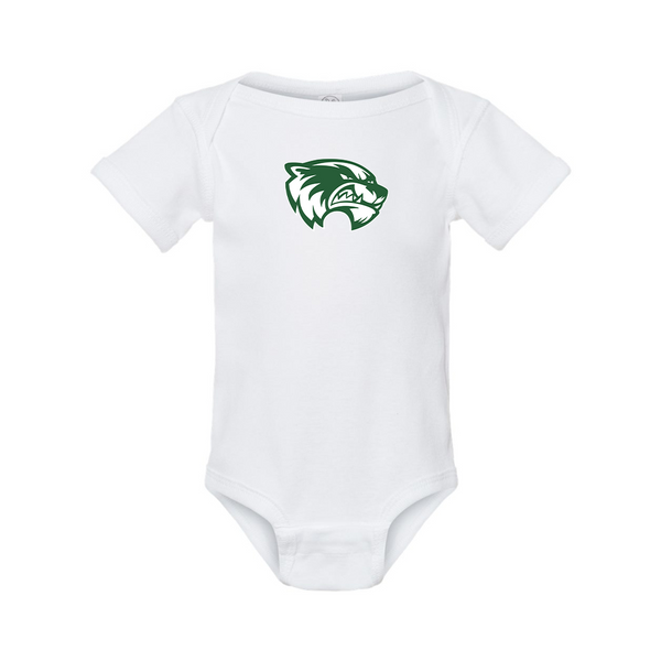 Utah Valley Wolverines  Rabbit Skins Infant Baby Rib Bodysuit