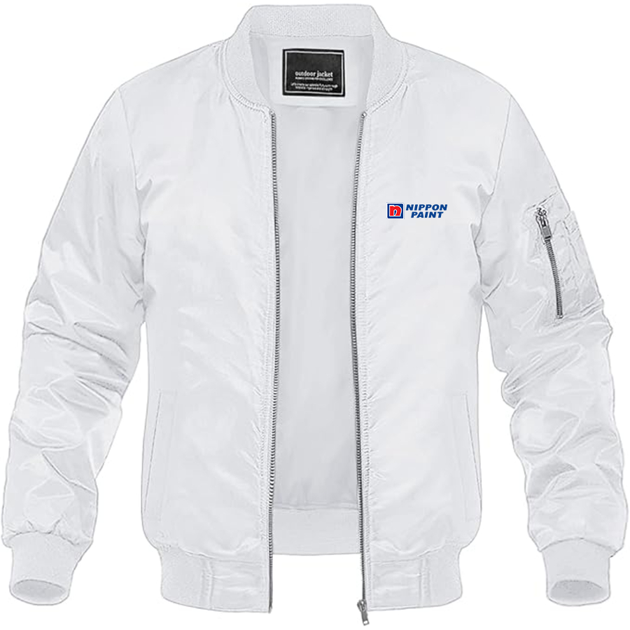 Men's Nippon Paint Logo Lightweight Bomber Jacket