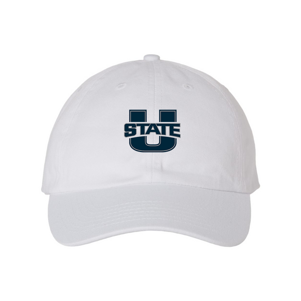 Utah State Aggies Valucap Adult Bio-Washed Classic Dad Hat