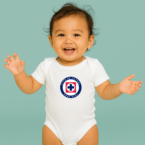 Cruz Azul Football Club Baby Romper Onesie