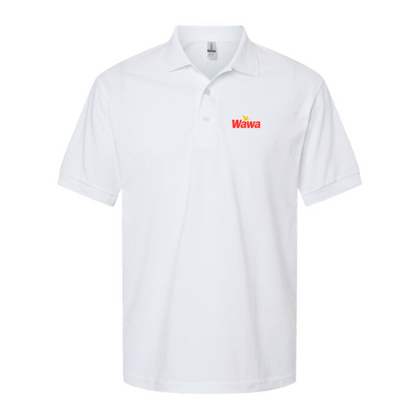 Men's Wawa Gas Station Logo Dry Blend Polo