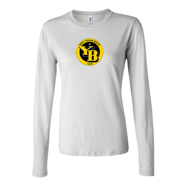 BELLA CANVAS Women’s Young Boys Soccer Jersey Long Sleeve Tee