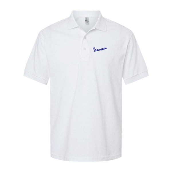Men's Vespa Logo Dry Blend Polo