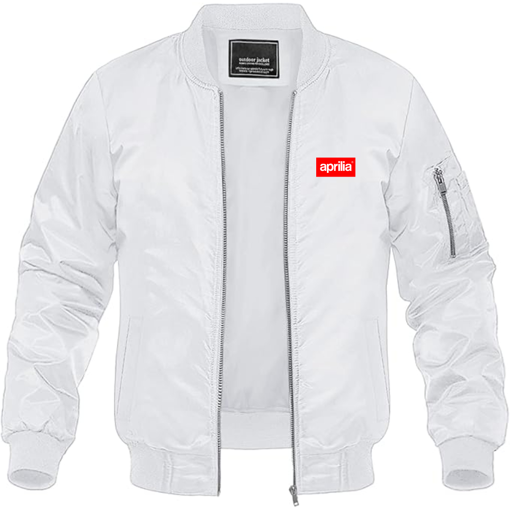 Men's Aprilia Logo Lightweight Bomber Jacket