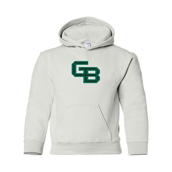 Youth Wisconsin Green Bay Phoenix Gildan Heavy Blend  Hooded Sweatshirt