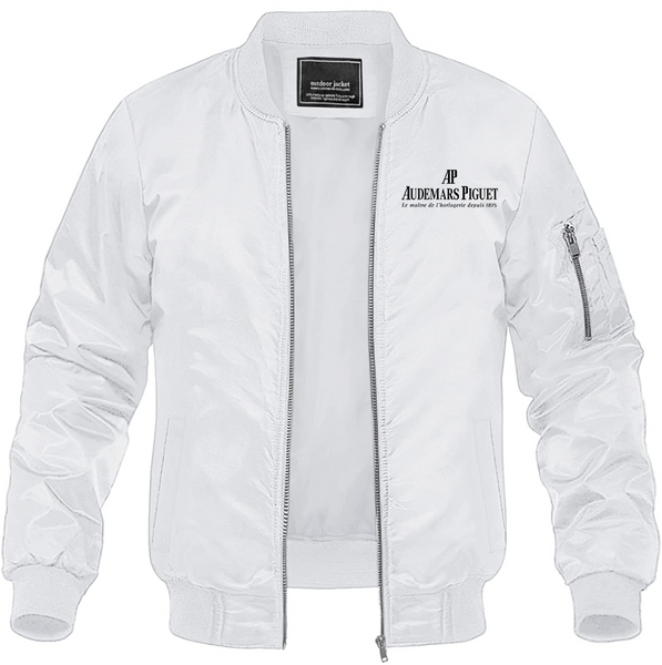 Men's Audemars-Piguet Lightweight Bomber Jacket Windbreaker Softshell Varsity Jacket Coat