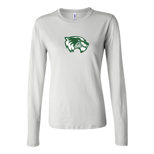 BELLA CANVAS Women’s Utah Valley Wolverines Jersey Long Sleeve Tee