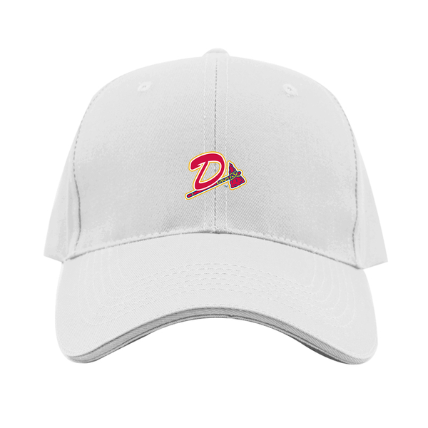 Danville Braves  Logo  Dad Baseball Cap Hat