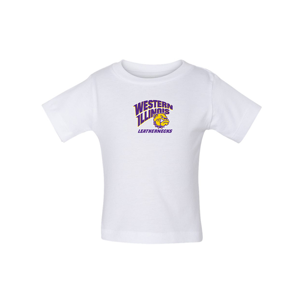 Western Illinois Leathernecks  BELLA CANVAS Infant Jersey Tee