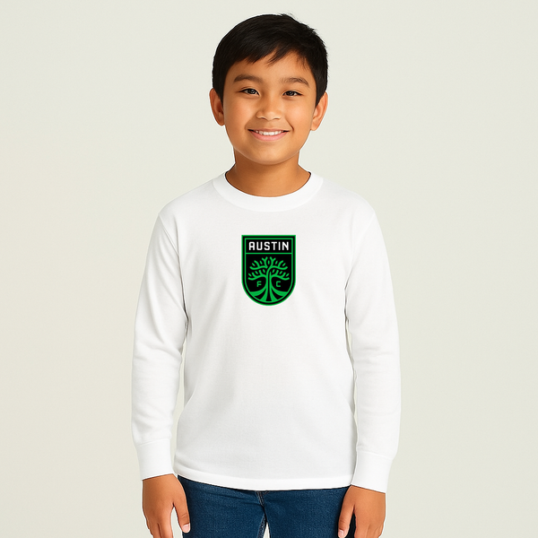 Youth Kids Austin FC Long Sleeve T-Shirt