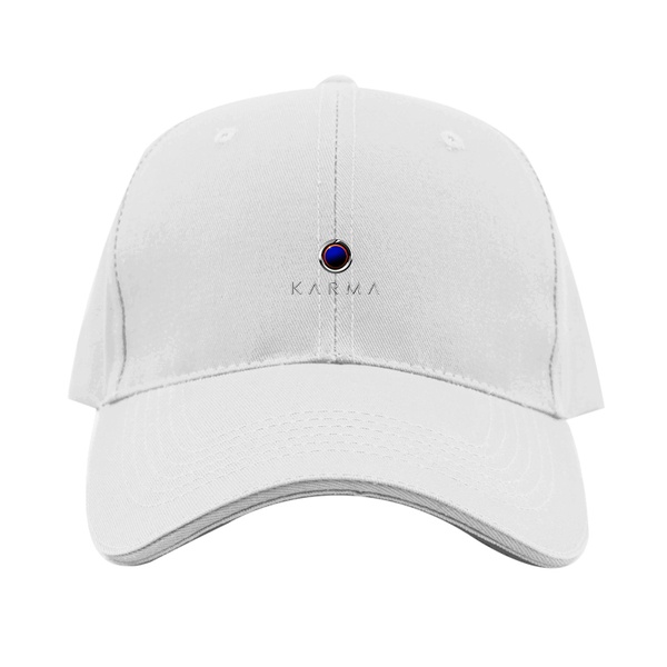 Karma Logo  Dad Baseball Cap Hat
