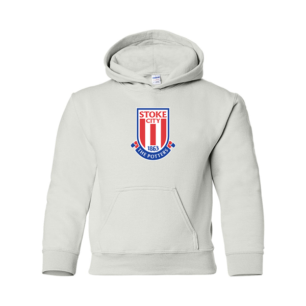Youth Stoke City Soccer  Gildan Heavy Blend  Hooded Sweatshirt