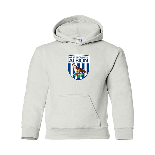 Youth  West Bromwich Albion Soccer Gildan Heavy Blend  Hooded Sweatshirt