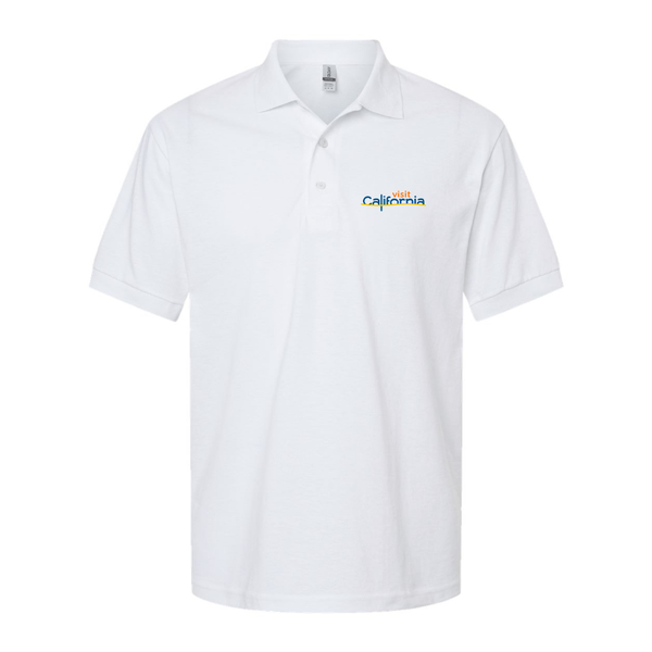 Men's  Visit California   Dry Blend Polo