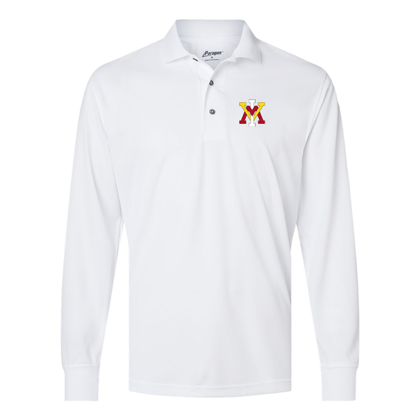 Men's VMI Keydets Paragon Prescott Long Sleeve Polo
