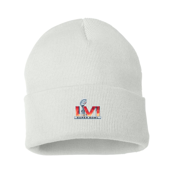 Superbowl LVI Logo Beanie Hat