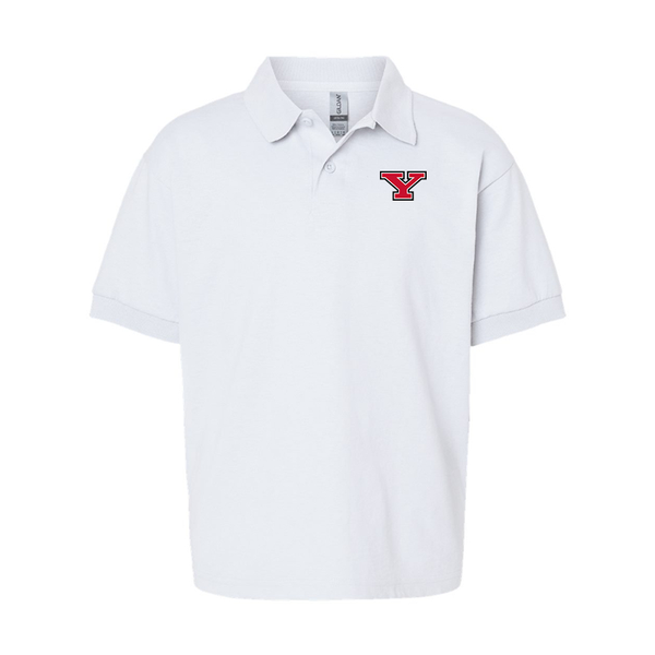 Youth  Youngstown State Penguins Gildan Dry Blend Jersey Polo