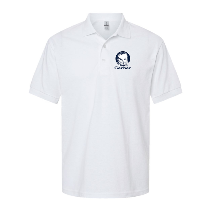 Men's Gerber Logo Dry Blend Polo