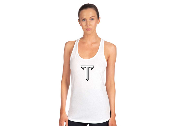 Women's Troy Trojans Next Level Ideal Racerback Tank