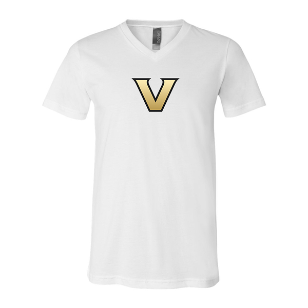 Vanderbilt Commodores BELLA  CANVAS - Jersey V-Neck T-Shirt
