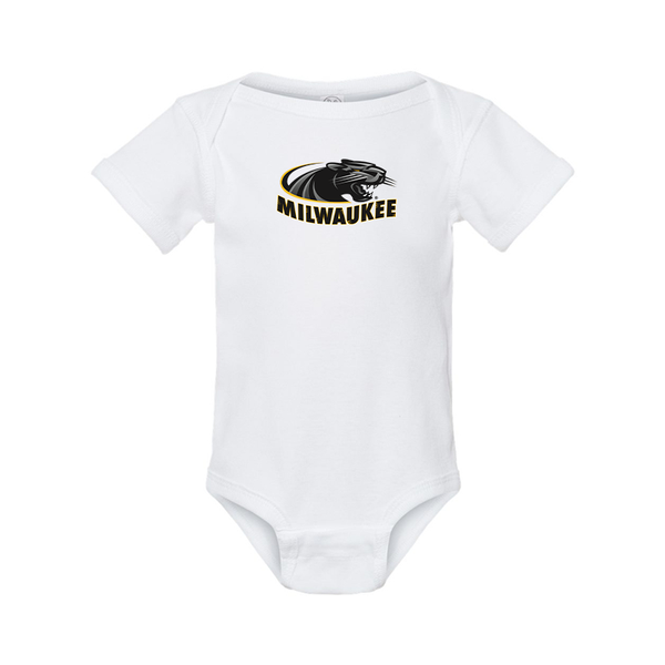 Wisconsin Milwaukee Panthers Rabbit Skins Infant Baby Rib Bodysuit