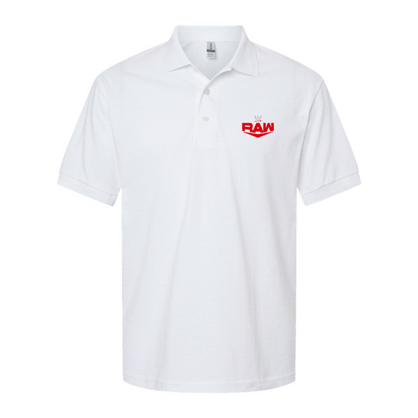 Men's  WWE Raw    Dry Blend Jersey Polo