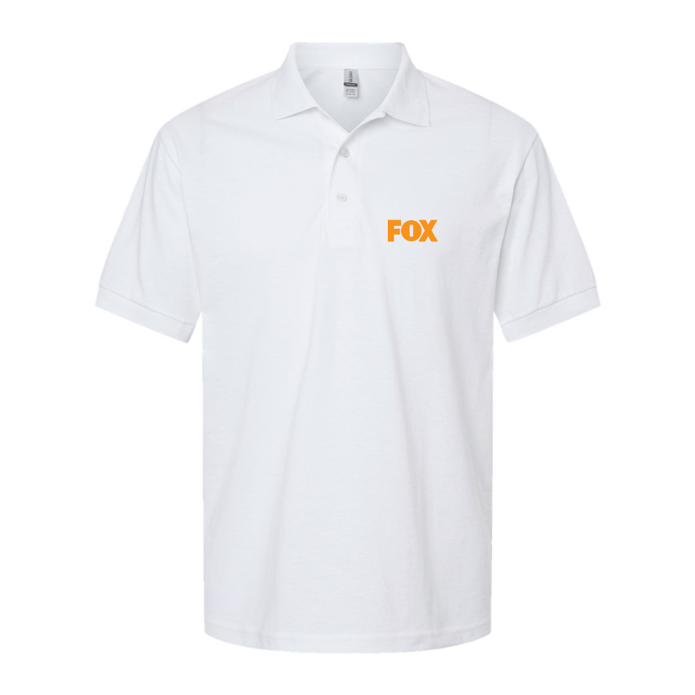 Men's Fox Dry Blend Jersey Polo - White