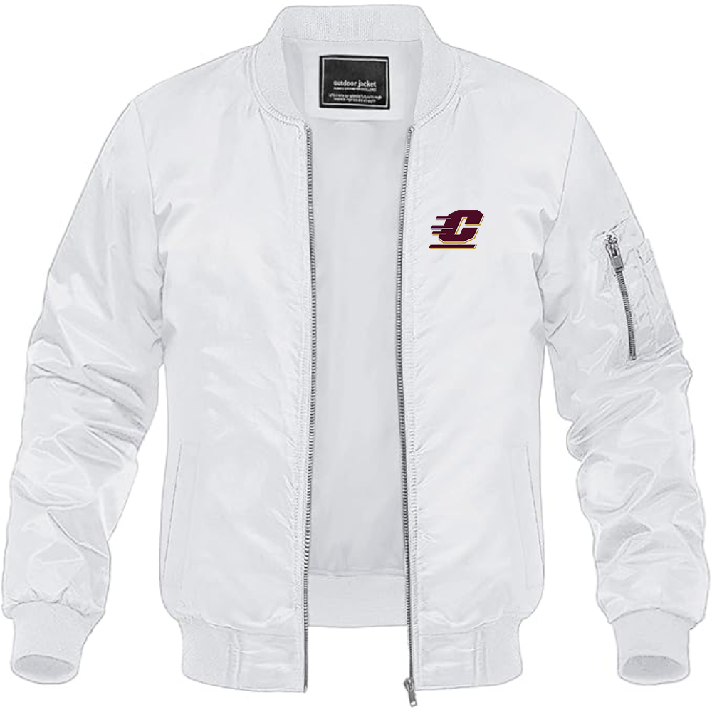 Men's Central Michigan Chippewas Lightweight Bomber Jacket