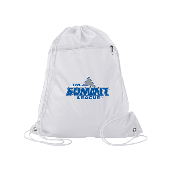 The Summit League Q-Tees - Polyester Cinchpack