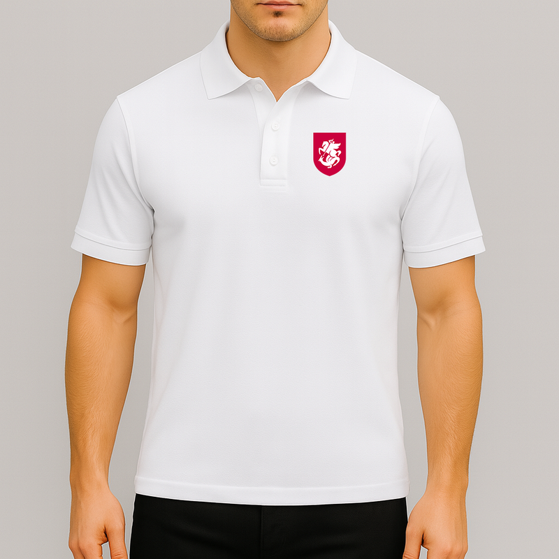 Men's Georgia National Soccer Team Dry Blend Polo
