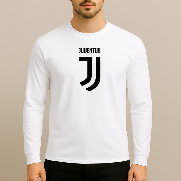 Men's Juventus Soccer Long Sleeve T-Shirt